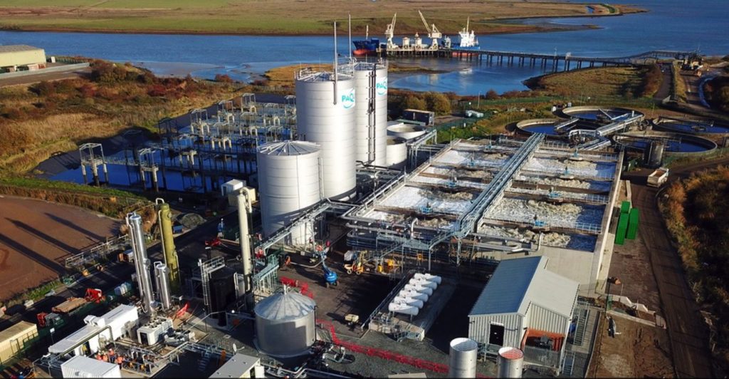 Dairy and starch industry wastewater